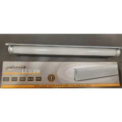 APPLIQUE LAMPADA DA SPECCHIO PARETE BAGNO LINEARE 9 WATT LUCE UP&DOWN 31 CM F09