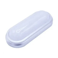 APPLIQUE LAMPADA LED 8 WATT ANTINEBBIA PLAFONIERA OPACA LUCE CALDA A PARETE