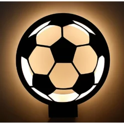 APPLIQUE LAMPADA LED PARETE 12 W PALLONE LUCE CALDA 3000K CAMERETTA 600LM E04-1