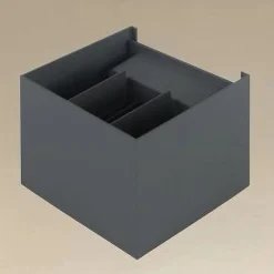 APPLIQUE LED A CUBO 12 WATT LAMPADA QUADRATA GRIGIO DA PARETE INTERNO IP20 00762