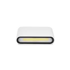 APPLIQUE LED COB 10W QUADRATA BIANCA SLIM UP & DOWN LUCE FREDDA NATURALE XC-9047