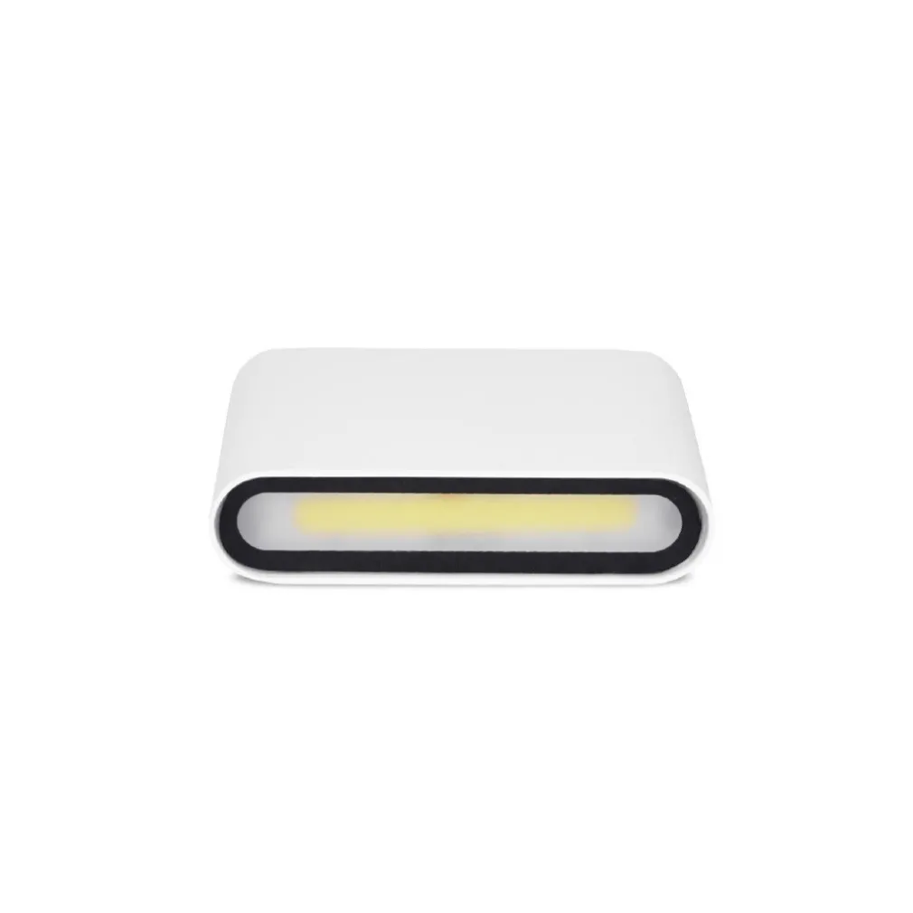 APPLIQUE LED COB 10W QUADRATA BIANCA SLIM UP & DOWN LUCE FREDDA NATURALE XC-9047
