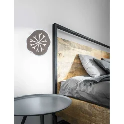 APPLIQUE LED DECORATIVA EFFETTO VENATURE FOGLIA MURO LAMPADA 14W MODERNA AQ10-3C