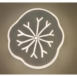 APPLIQUE LED DECORATIVA EFFETTO VENATURE FOGLIA MURO LAMPADA 14W MODERNA AQ10-3C