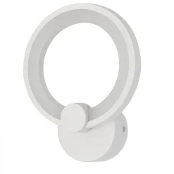 APPLIQUE LED FORMA DI CERCHIO 9W MODERNA TECNOLOGIA CCT LUCE FREDDA CALDA NATURALE E27-3C