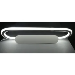 APPLIQUE LED LAMPADA DA SPECCHIO 16W OVALE BAGNO LUCE 3000K 6500K 4000K 45CM F06