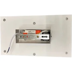 APPLIQUE LED MODERNO DA PARETE RETROILLUMINATO 13W 3 COLORAZIONE DI LUCE AQ18-3C