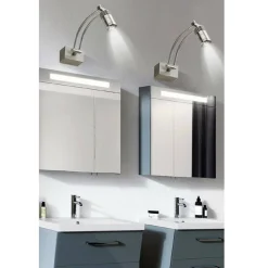 APPLIQUE LED ORIENTABILE 3WATT LAMPADA PER SPECCHIO LUCE 6500K 3000K 4000K F08-A