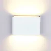 APPLIQUE LED RETTANGOLARE SLIM 16WATT BIANCO LUCE BIANCA NATURALE FREDDA XC-9048