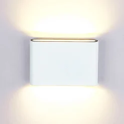 APPLIQUE LED RETTANGOLARE SLIM 16WATT BIANCO LUCE BIANCA NATURALE FREDDA XC-9048
