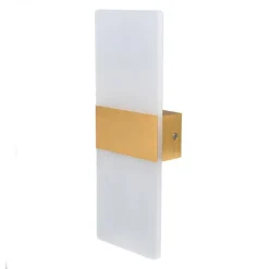 APPLIQUE LED RETTANGOLARE 10W PARETE DOPPIA EMISSIONE 3 COLORAZIONE LUCE E37-C3C