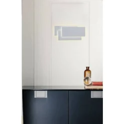 APPLIQUE LED RETTANGOLO COMODINO ABAT JOUR 12 W LUCE FREDDA CALDA NATURALE E41