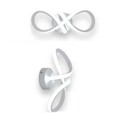 APPLIQUE MODERNO INTRECCIATO A LED 13 W DA PARETE 3 COLORAZIONE DI LUCE AQ30-3C