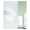 APPLIQUE MURO MODERNO IN GESSO MEZZALUNA SLIM 1XR7S LAMPADA VERNICIABILE GS-E62