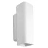 APPLIQUE PARETE DOPPIA EMISSIONE UP DOWN IN GESSO VERNICIABILE CUBO GU10 GS-E51