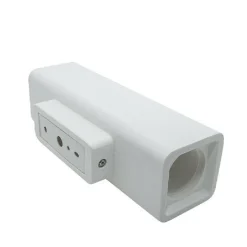 APPLIQUE PARETE DOPPIA EMISSIONE UP DOWN IN GESSO VERNICIABILE CUBO GU10 GS-E51