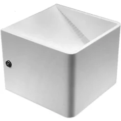 APPLIQUE PARETE LED COB 5W LUCE BIANCA 6500K CALDA 3000K DOPPIA UP & DOWN E36