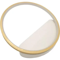 APPLIQUE PARETE LED 14W CERCHIO ORO LAMPADA TONDA DESIGN MODERNO LUCE 4000K 71255