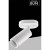 APPLIQUE PLAFONIERA ORIENTABILE DA SOFFITTO PARETE 1 DIFFUSORE LAMPADA GU10 TS-1