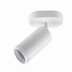 APPLIQUE PLAFONIERA ORIENTABILE DA SOFFITTO PARETE 1 DIFFUSORE LAMPADA GU10 TS-1