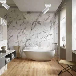 APPLIQUE PLAFONIERA ORIENTABILE DA SOFFITTO PARETE 1 DIFFUSORE LAMPADA GU10 TS-1