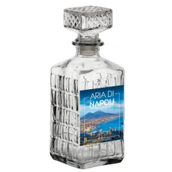 ARIA DI NAPOLI BOTTIGLIA DECORATIVA CONTENTE ARIA DELLA CITTÀ PARTENOPEA 23X9X9