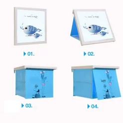 ARMADIETTO DA BAGNO NASCOSTO PIEGHEVOLE IMPERMEABILE PORTAOGGETTI SALVASPAZIO