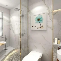 ARMADIETTO DA BAGNO NASCOSTO PIEGHEVOLE IMPERMEABILE PORTAOGGETTI SALVASPAZIO