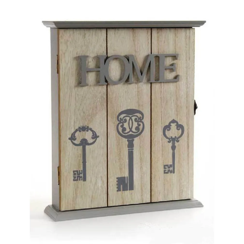 ARMADIETTO PORTACHIAVI PARETE APPENDINO HOME 22X6X27CM SHABBY CHIC COL ASS 765896
