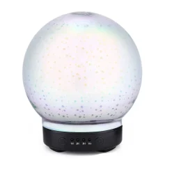 AROMATERAPIA 7 LED 3D UMIDIFICATORE DIFFUSORE AROMI CASA UFFICIO HYTC002