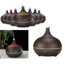 AROMATERAPIA 7 LED UMIDIFICATORE ULTRASUONI DEPURATORE DIFFUSORE AROMI YX150