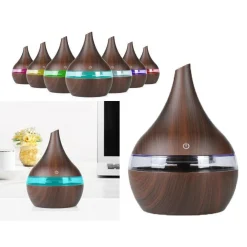 AROMATERAPIA 7 LED UMIDIFICATORE ULTRASUONI USB DEPURATORE DIFFUSORE AROMI YX041