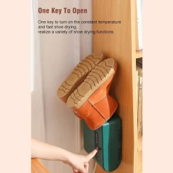 ASCIUGA SCARPE A PARETE ASCIUGATURA AD ARIA REGOLAZIONE DEL TEMPO MULTIFUNZIONE