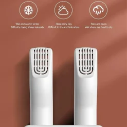 ASCIUGA SCARPE A PARETE ASCIUGATURA AD ARIA REGOLAZIONE DEL TEMPO MULTIFUNZIONE