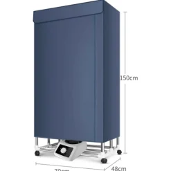 ASCIUGABIANCHERA ELETTRICO ARMADIO ASCIUGATRICE STENDINO BIANCHERIA ARIA 1100W