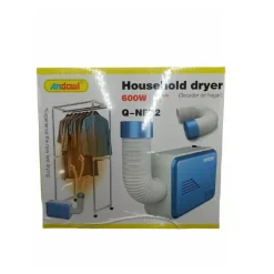 ASCIUGABIANCHERIA ELETTRICO ASCIUGATRICE MULTIFUNZIONE PORTATILE 600 WATT Q-NF72