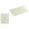 ASCIUGAMANO BAGNO VISO COTONE MORBIDO DECORATO 48X93 CM 180GR BEIGE CHIARO 79503