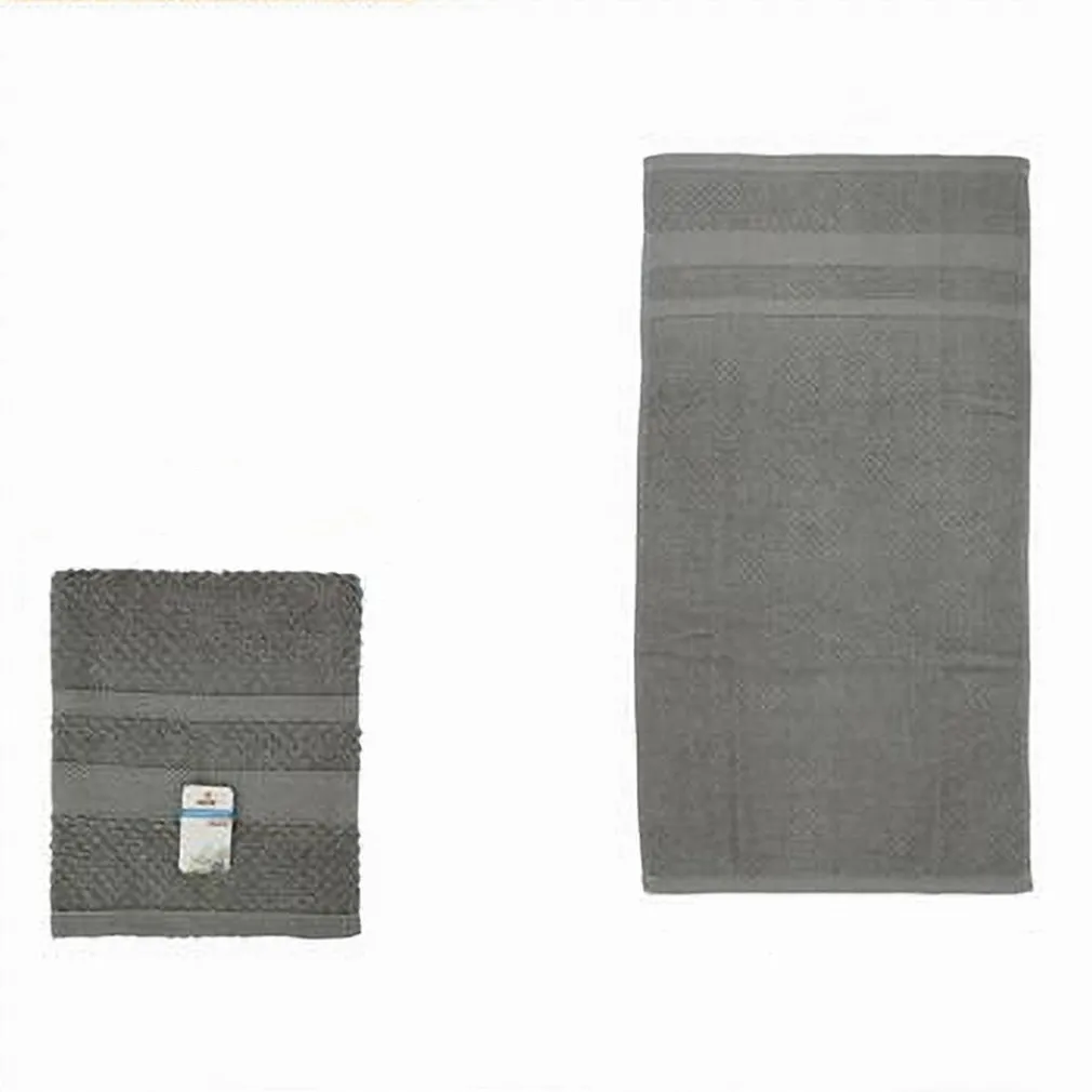 ASCIUGAMANO DA BAGNO OSPITE IN COTONE MORBIDA 30X50 CM 65 GR COLORE GRIGIO 79499