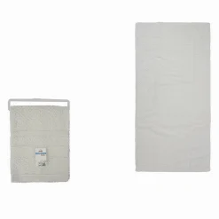 ASCIUGAMANO DA BAGNO VISO IN COTONE MORBIDA 48 X 90 CM 175GR COLORE BIANCA 79485