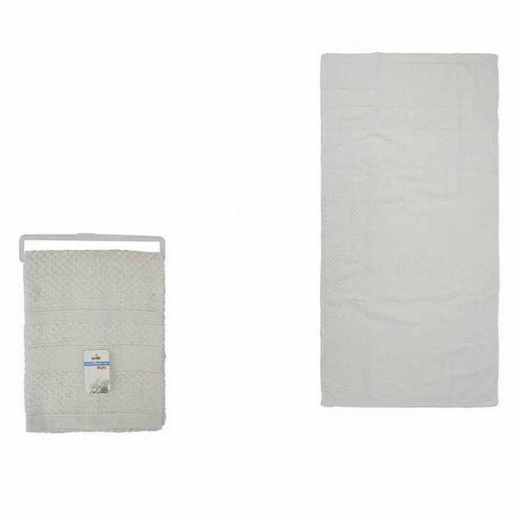ASCIUGAMANO DA BAGNO VISO IN COTONE MORBIDA 48 X 90 CM 175GR COLORE BIANCA 79485