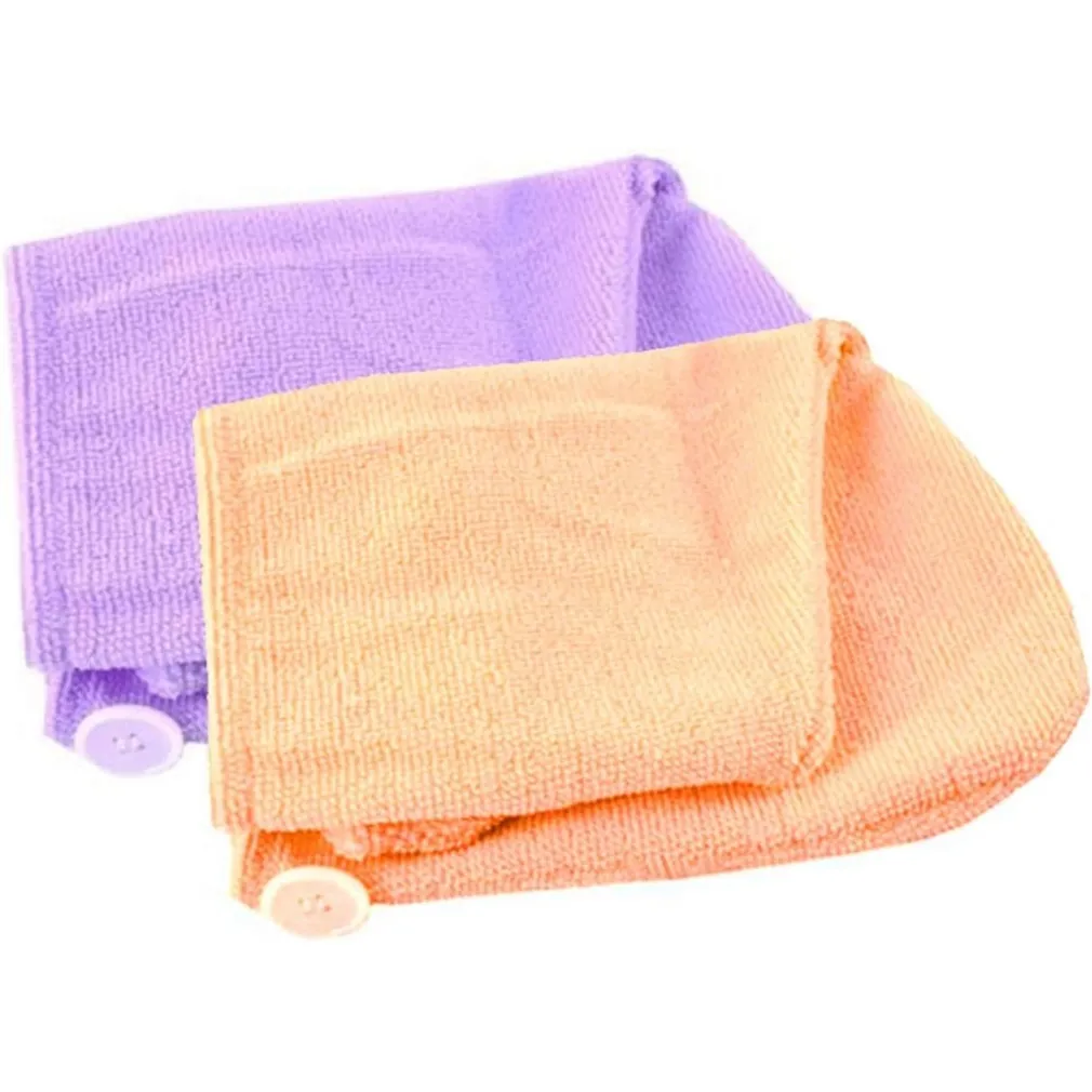 ASCIUGAMANO IN MICROFIBRA MORBIDA AD ASCIUGATURA RAPIDA TURBANTE PER CAPELLI CUFFIA