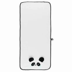 ASCIUGAMANO VISO 34X75 CM IN TESSUTO MORBIDO CON FACCIA PANDA BAGNO OSPITE 10733