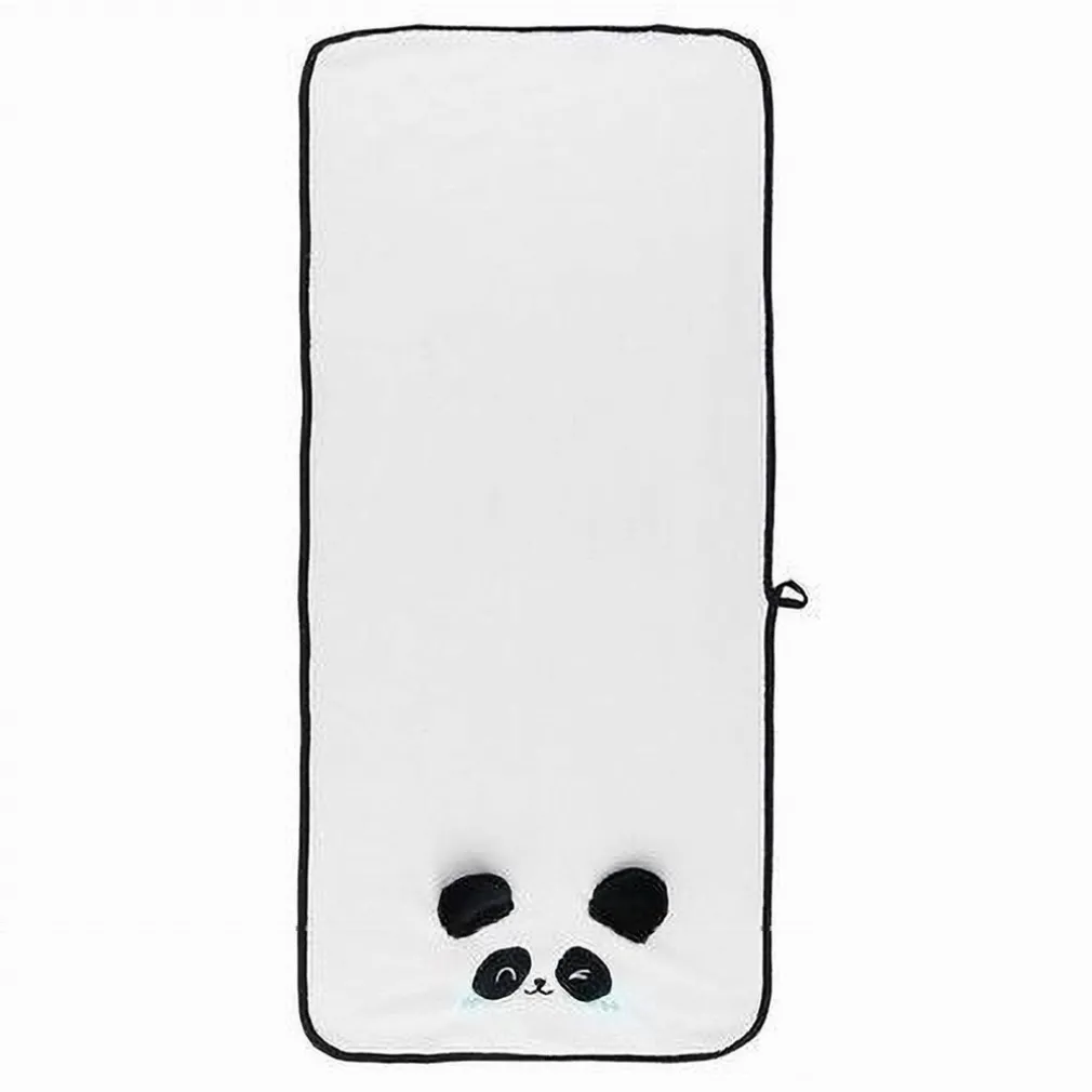 ASCIUGAMANO VISO 34X75 CM IN TESSUTO MORBIDO CON FACCIA PANDA BAGNO OSPITE 10733
