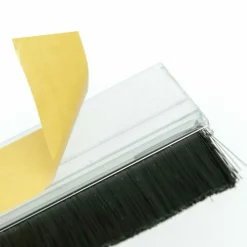 ASTA PARAFREDDO PARASPIFFERI PER PORTA ADESIVA CON SPAZZOLA 100 CM TRASPARENTE