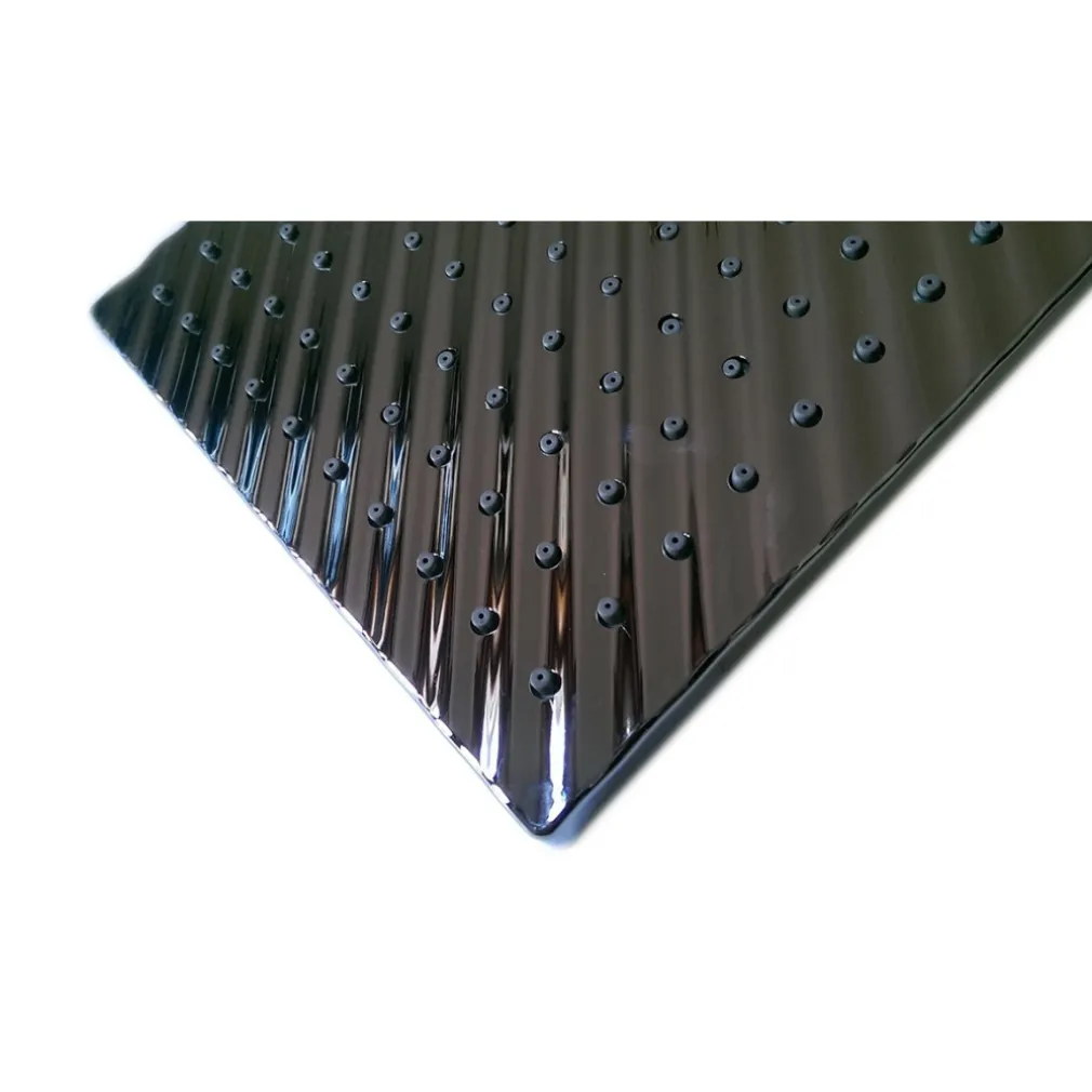 ASTA SALISCENDI CROMATA COLONNA DOCCIA SOFFIONE FISSO DOCCETTA SATURN 9005