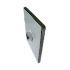 ASTA SALISCENDI CROMATA COLONNA DOCCIA SOFFIONE FISSO DOCCETTA SATURN 9005