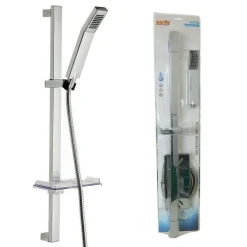 ASTA SALISCENDI CROMATA COLONNA DOCCETTA CON SALISCENDI PORTASAPONE 69136