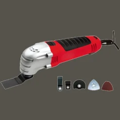 ATTREZZO ELETTRICO MULTIFUNZIONE 37 ACCESSORI MULTIUTENSILE RASCHIETTO ROTATORIO