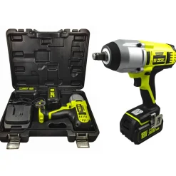 AVVITATORE A IMPULSI PERCUSSIONE PER BULLONI PNEUMATICI CORDLESS 450Nm HDL10505