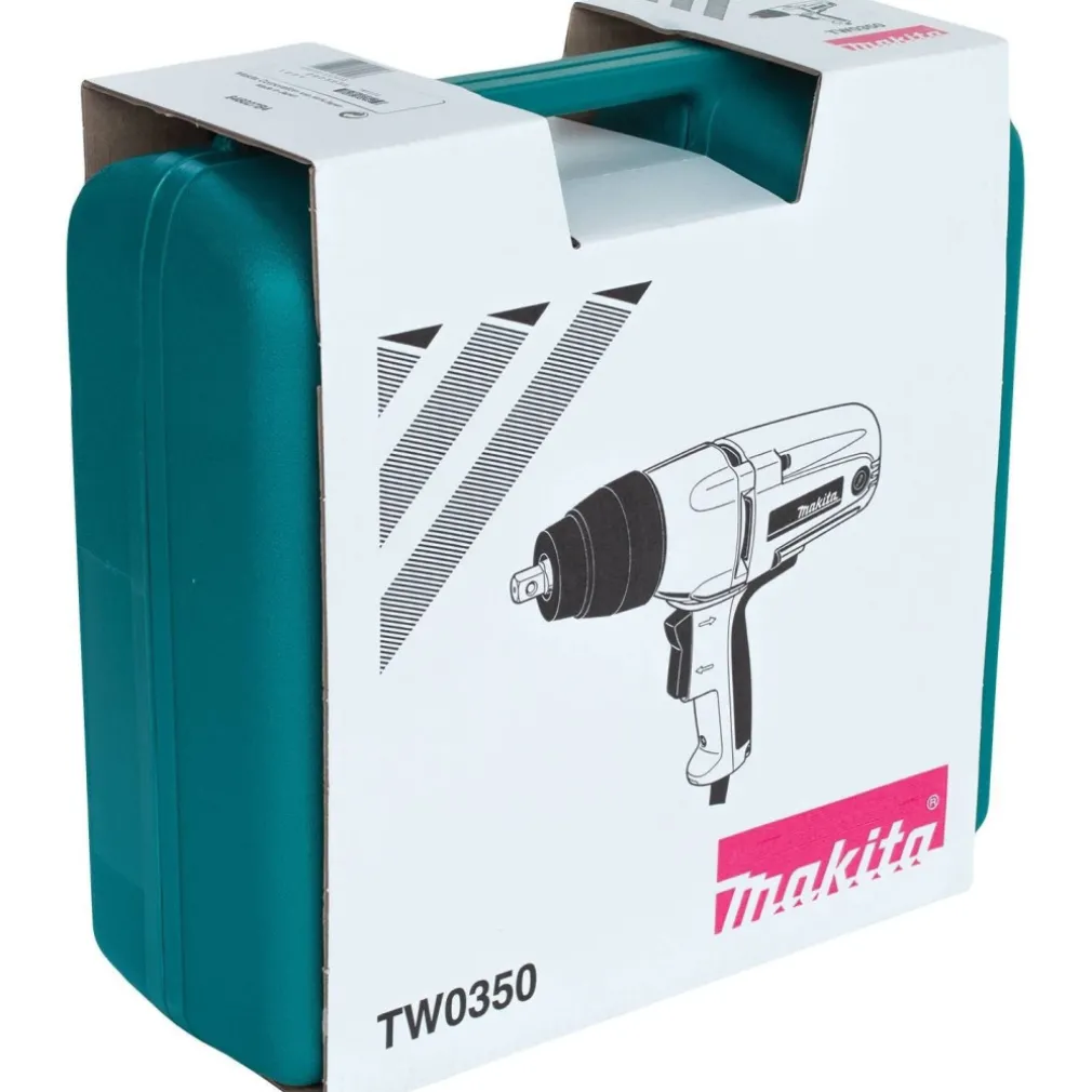 AVVITATORE A MASSA BATTENTE PERCUSSIONE MAKITA TW0350 ELETTRICO IN VALIGETTA